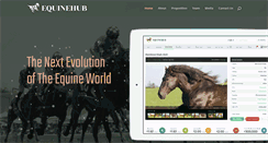 Desktop Screenshot of equinehub.com